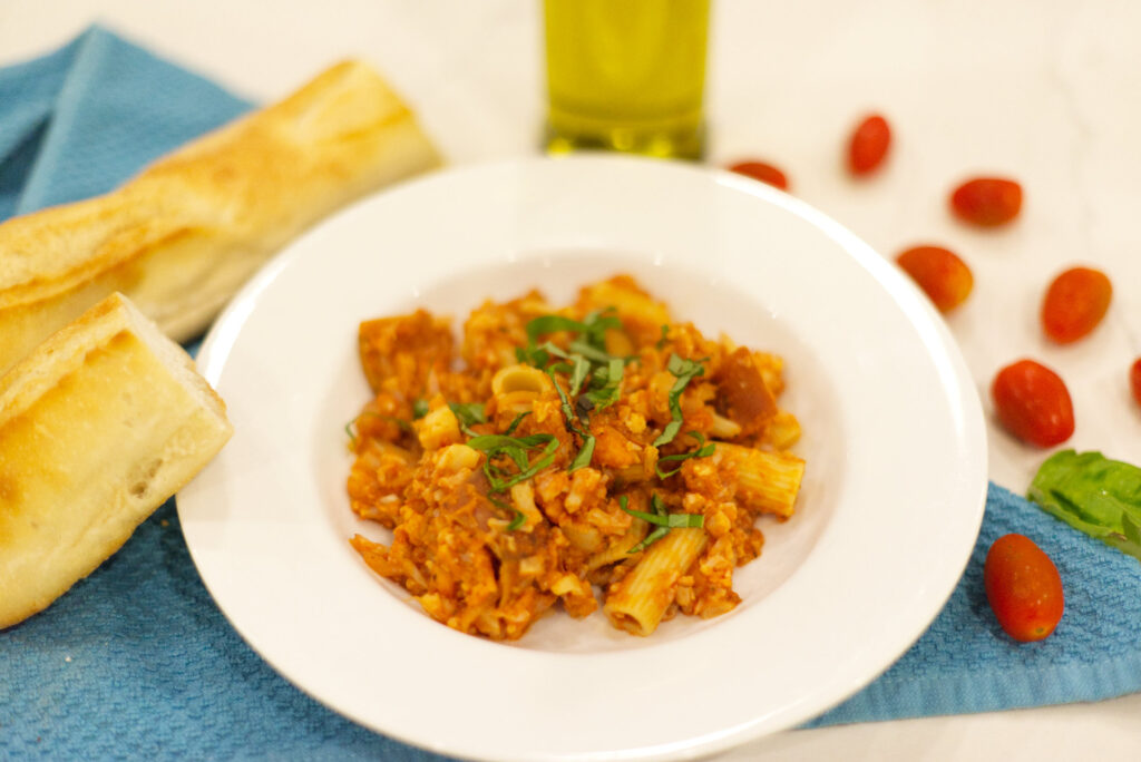 Cauliflower Bolognese